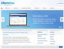 Tablet Screenshot of informetica.com